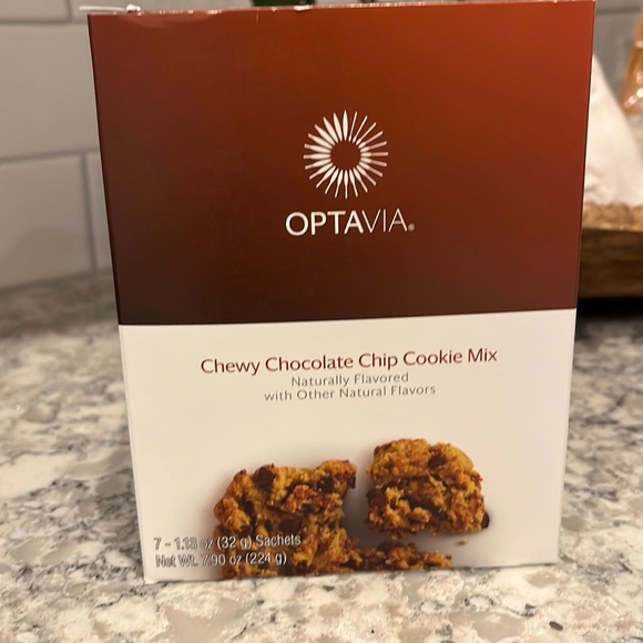 OPTAVIA Other Optavia Box Of Chewy Chocolate Chip Cookie Mix 7 Packets In Box Poshmark